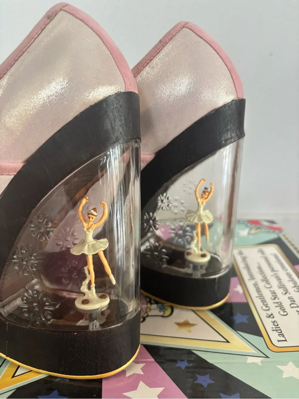 Irregular Choice Ballerina Glissade Heels in Pink